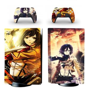 Anime Attack On Titan PS5 Skin Sticker Decal