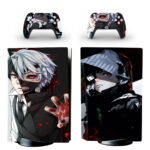 Tokyo Ghoul Full Faceplates PS5 Skin Sticker Decal