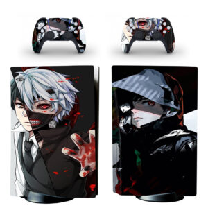 Tokyo Ghoul Full Faceplates PS5 Skin Sticker Decal