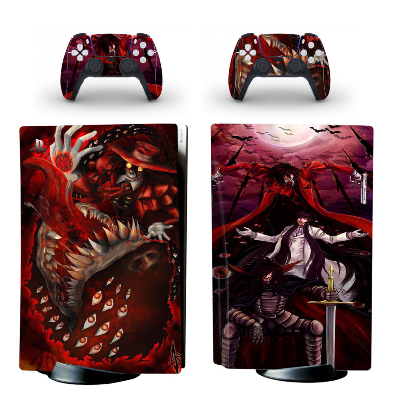 Hellsing PS5 Skin Sticker Decal