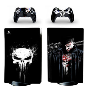 The Punisher PS5 Skin Sticker Decal