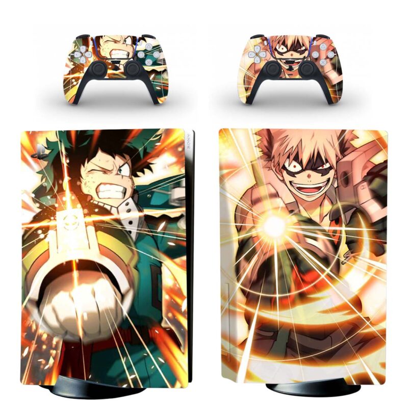 My Hero Academia Skin Sticker Decal For PlayStation 5