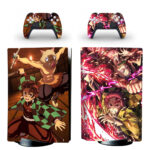 Demon Slayer Anime PS5 Skin Sticker Decal