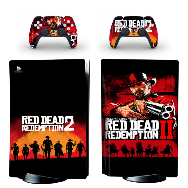 Red Dead Redemption 2 PS5 Skin Sticker Decal