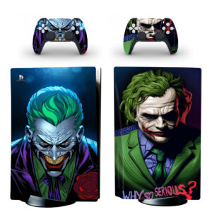 Why So Serious Joker PS5 Skin Sticker Decal