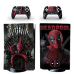 Deadpool Skin Sticker Decal For PlayStation 5