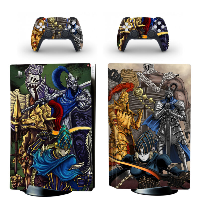 The Four Knights of Gwyn PS5 Skin Sticker Decal