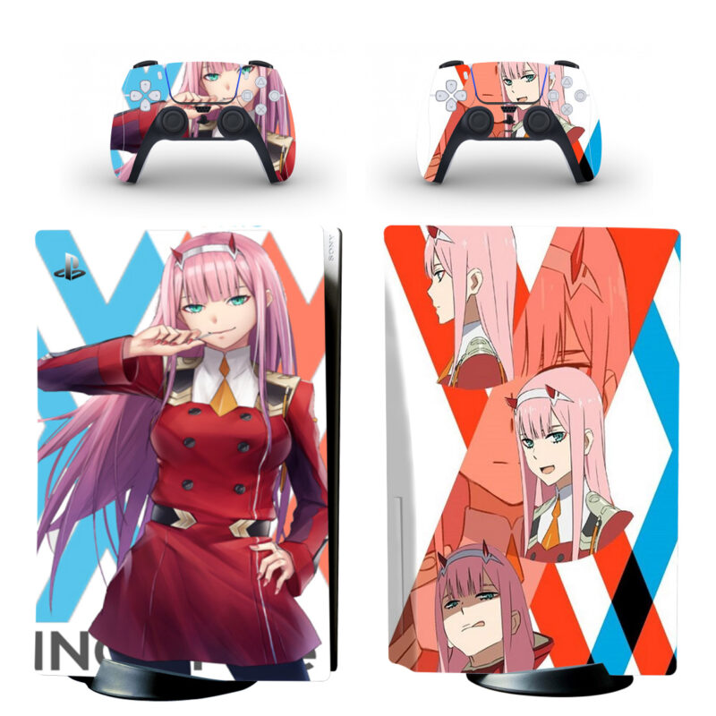 Darling In The Franxx PS5 Skin Sticker Decal