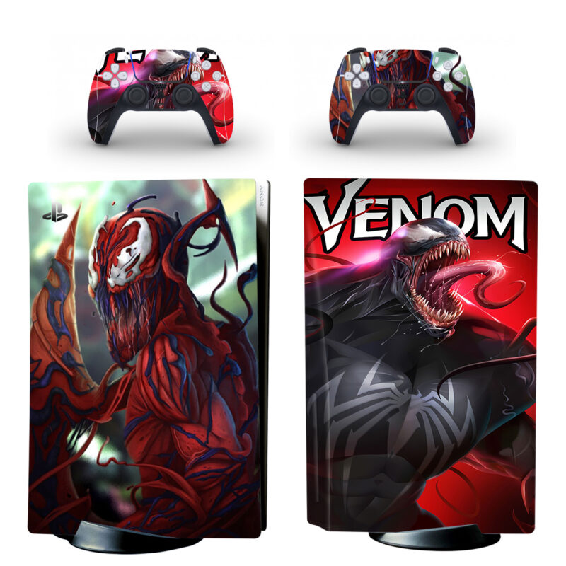 Venom Sketch PS5 Skin Sticker Decal