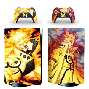 Bergerak Naruto PS5 Skin Sticker Decal