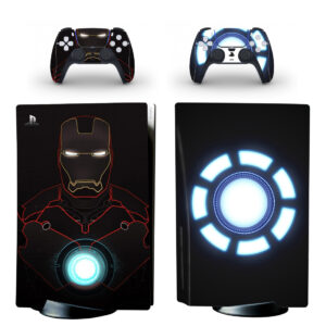 Heart Of Iron Man PS5 Skin Sticker Decal