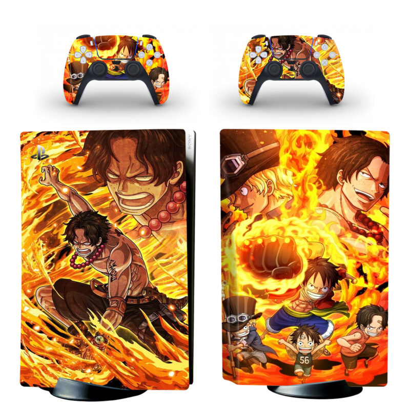 One Piece Skin Sticker For PS5 Skin And Controllers