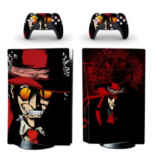 Hellsing Alucard Skin Sticker Decal For PlayStation 5