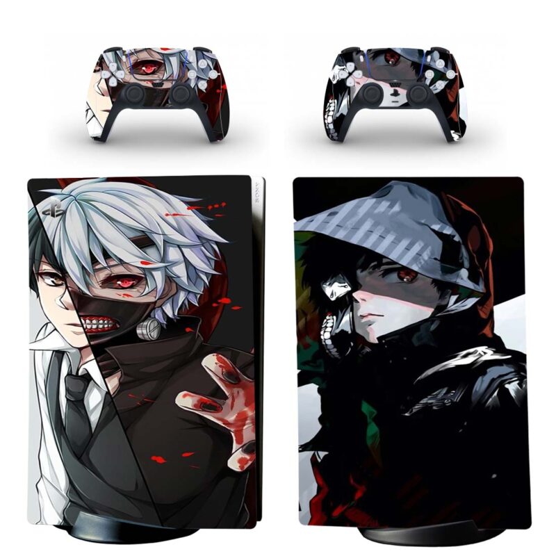 Tokyo Ghoul Skin Sticker Decal For PlayStation 5