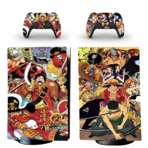 One Piece Monkey D Luffy PS5 Skin Sticker Decal