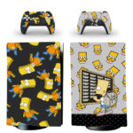 Bart Simpson PS5 Skin Sticker Decal