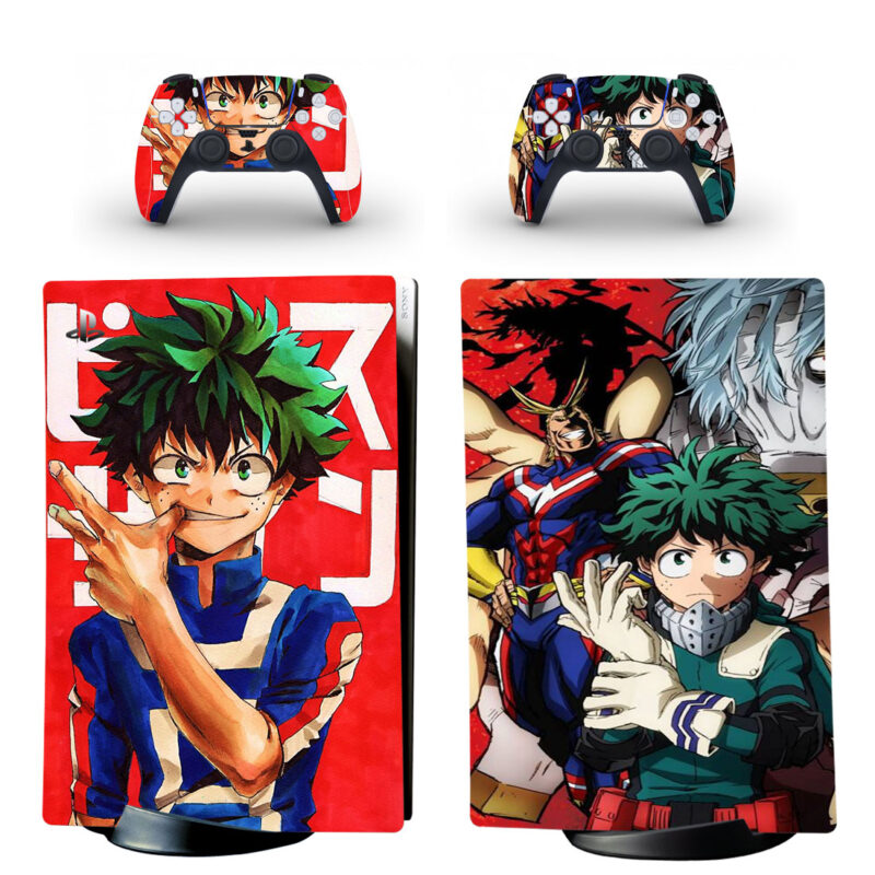 My Hero Academia PS5 Skin Sticker Decal Design 2