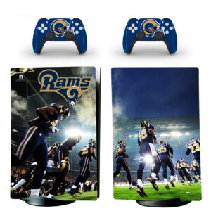 Los Angeles Rams PS5 Skin Sticker Decal