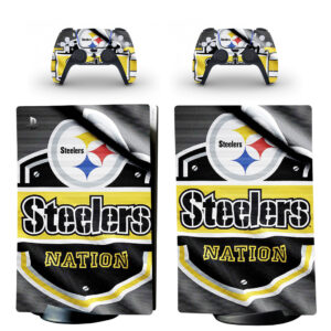 Steelers Nation PS5 Skin Sticker Decal