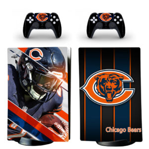 Chicago Bears PS5 Skin Sticker Decal