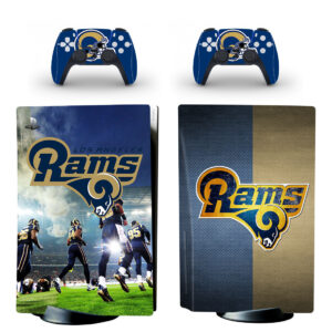 Los Angeles Rams Skin Sticker Decal For PlayStation 5