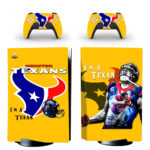 Houston Texans PS5 Skin Sticker Decal