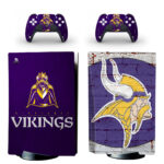 Minnesota Vikings PS5 Skin Sticker Decal