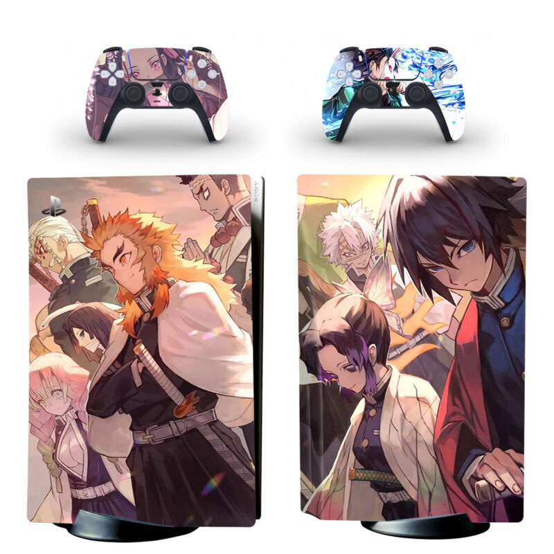 Demon Slayer Kimetsu No Yaiba Skin Sticker Decal For PlayStation 5