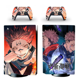 Sukuna Itadori Yuji PS5 Skin Sticker Decal