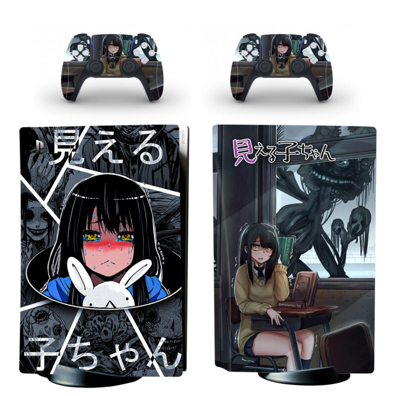 Mieruko-chan PS5 Skin Sticker Decal