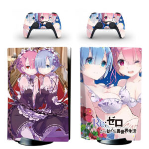 Re Zero Starting Life in Another World PS5 Skin Sticker Decal