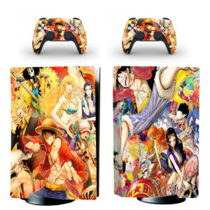 One Piece PS5 Skin Sticker Decal Design 1