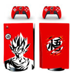 Goku Skin Sticker Decal For PlayStation 5