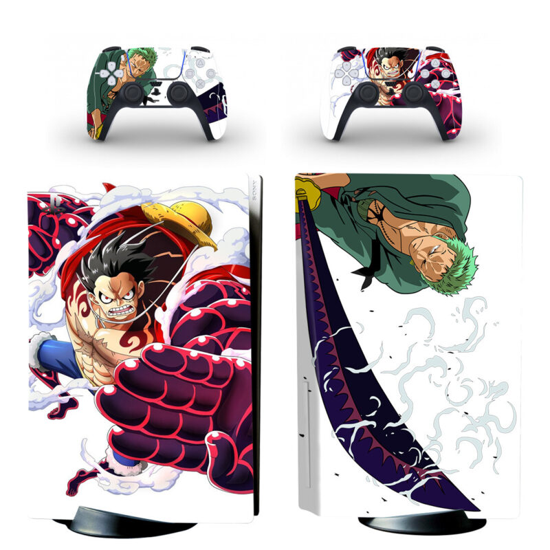 Boundman Luffy Gear Fourth PS5 Skin Sticker Decal