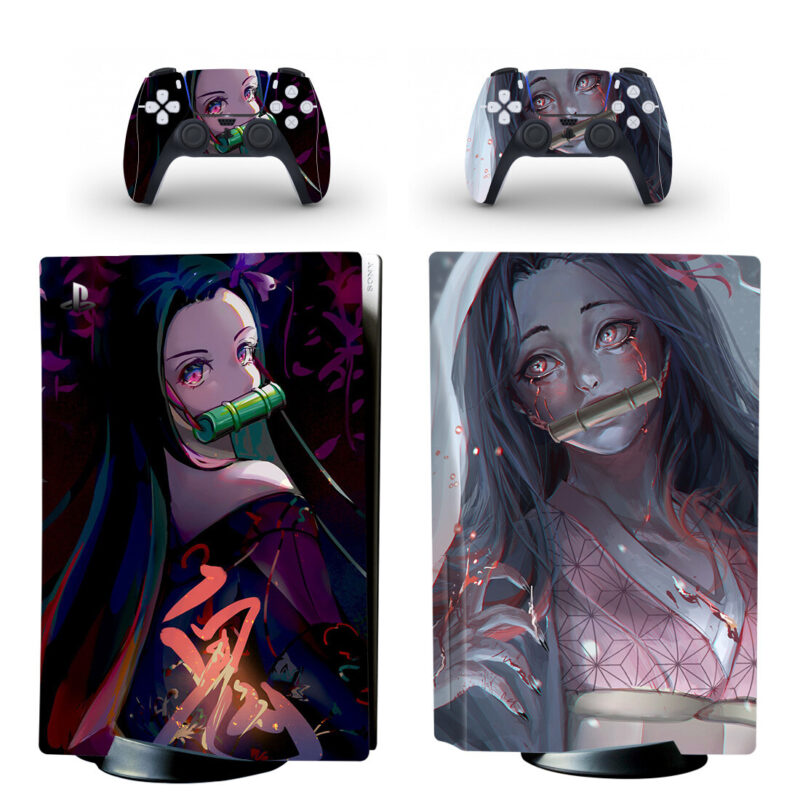 Demon Slayer Nezuko PS5 Skin Sticker Decal