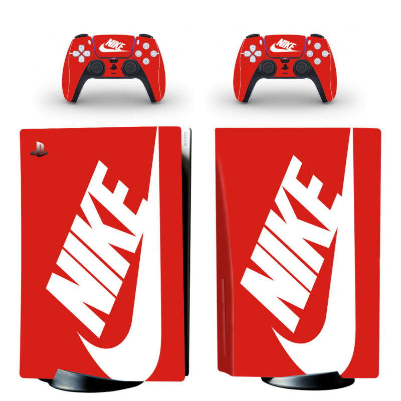 Nike Red Box PS5 Skin Sticker Decal