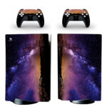 Galaxy Skin Sticker Decal For PlayStation 5