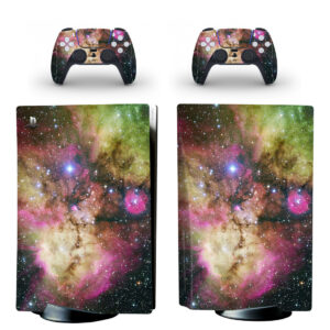 Galaxy Space Skin Sticker Decal For PlayStation 5