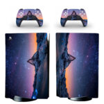 Blue Galaxy PS5 Skin Sticker Decal