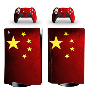 Flag China PS5 Skin Sticker Decal