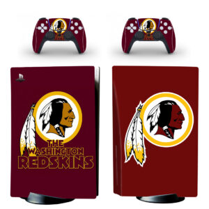 Washington Redskins PS5 Skin Sticker Decal