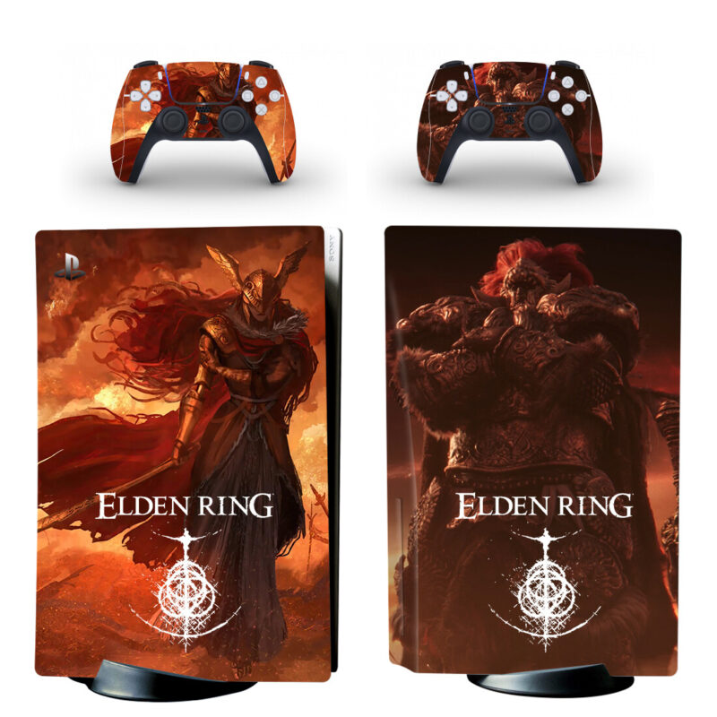 Elden Ring PS5 Skin Sticker For PlayStation 5 And Controllers