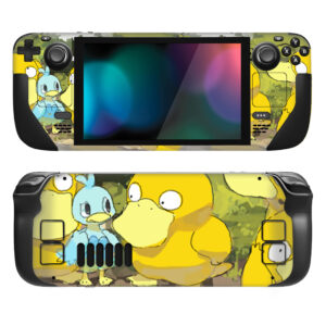 Psyduck Skin Sticker Decal for Steam Deck