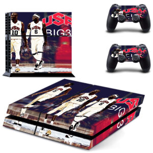USA Basketball Skin Sticker For PS4 Controllers