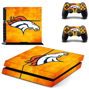 Denver Broncos Skin Sticker For PS4 Skin And Controllers