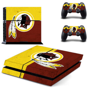 Washington Redskins Skin Sticker Decal For PlayStation 4