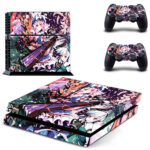 Touhou Skin Sticker For PS4 Skin And Two Controllers