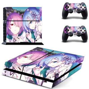 Re Zero kara Hajimeru Isekai Seikatsu PS4 Skin Sticker Decal