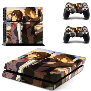 Kimi No Nawa Skin Sticker For PS4 Skin And Two Controllers