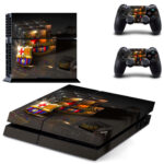 Barcelona Skin Sticker For PS4 Skin And Two Controllers